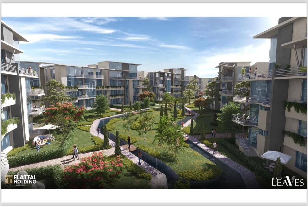 Apartment for sale in Leaves in 6th of October City of 175 m² with 3 bedrooms