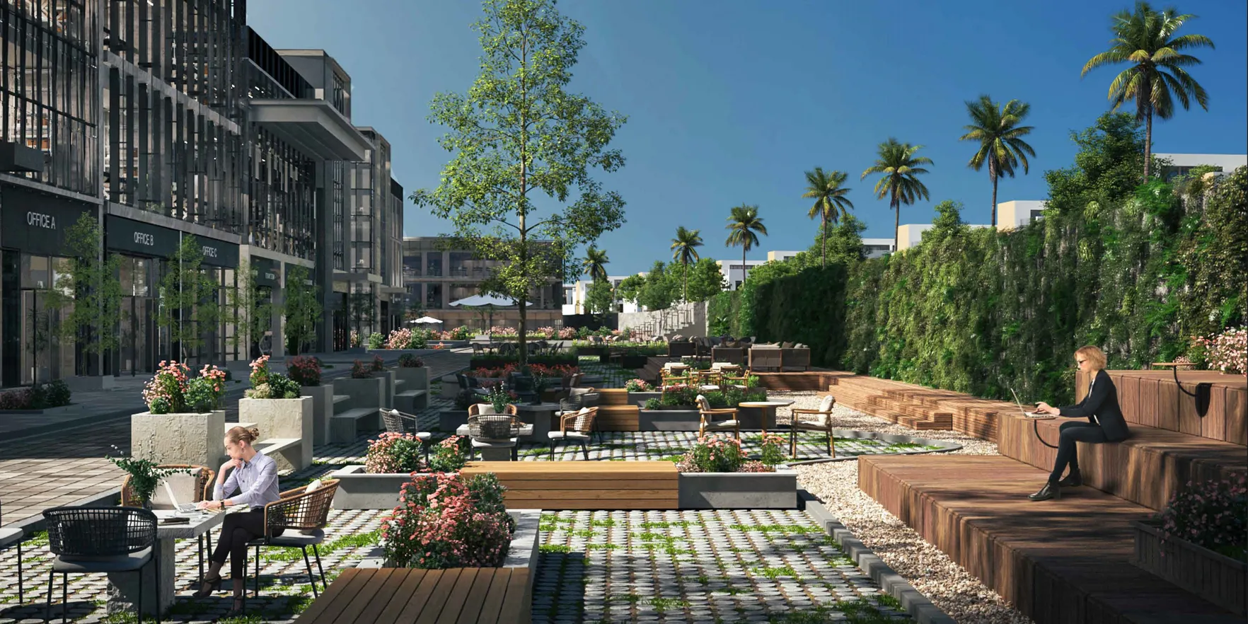 مكتب للبيع في راديكال 1 في العاصمة الإدارية الجديدة بمساحة 0 م² تتكون من 0 غرف