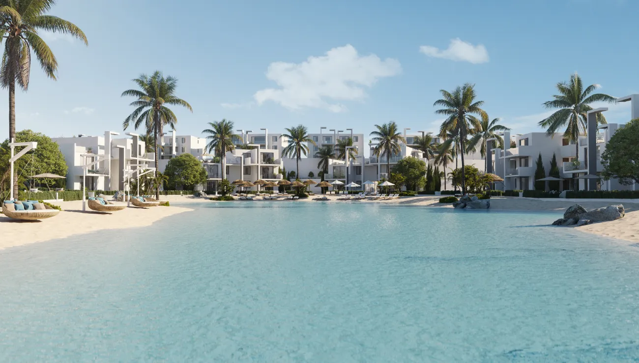 شاليه للبيع في دي باي الساحل الشمالي في الضبعة بمساحة 0 م² تتكون من 3 غرف