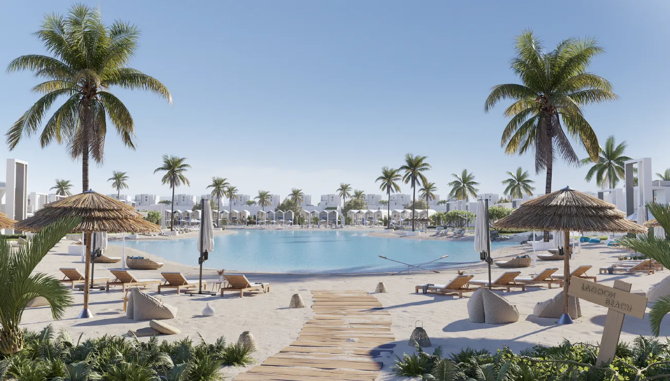 شاليه للبيع في دي باي الساحل الشمالي في الضبعة بمساحة 0 م² تتكون من 3 غرف