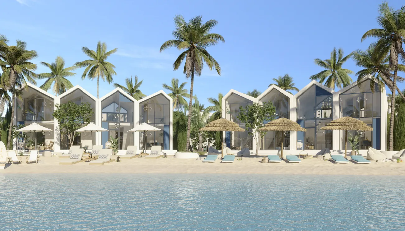 شاليه للبيع في دي باي الساحل الشمالي في الضبعة بمساحة 0 م² تتكون من 3 غرف