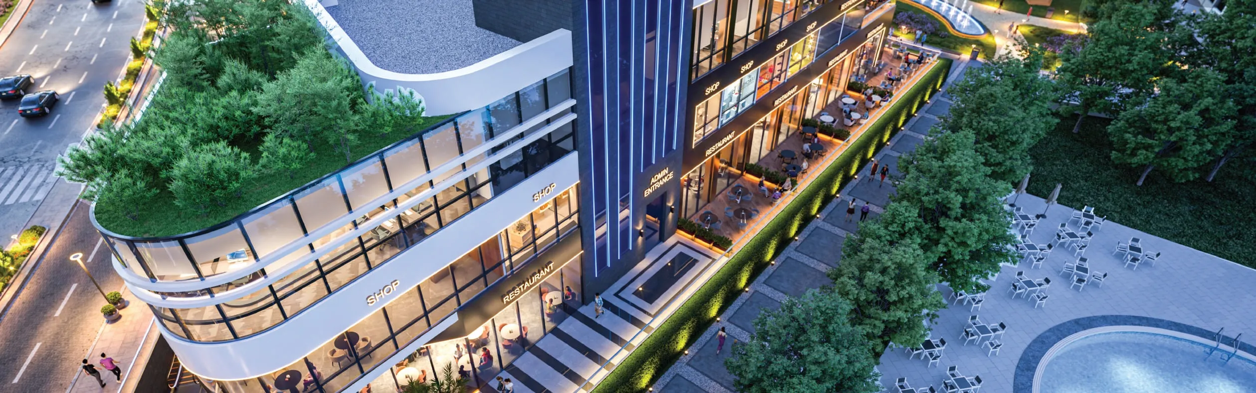 Retail for sale in One Plaza in New Cairo of 185 m² with 0 bedrooms