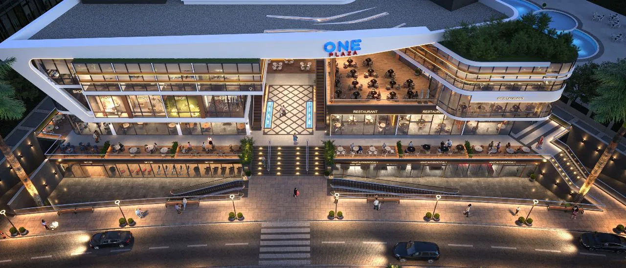 Retail for sale in One Plaza in New Cairo of 85 m² with 0 bedrooms