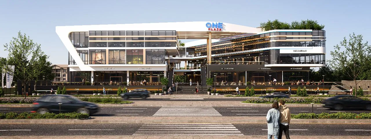 Retail for sale in One Plaza in New Cairo of 85 m² with 0 bedrooms