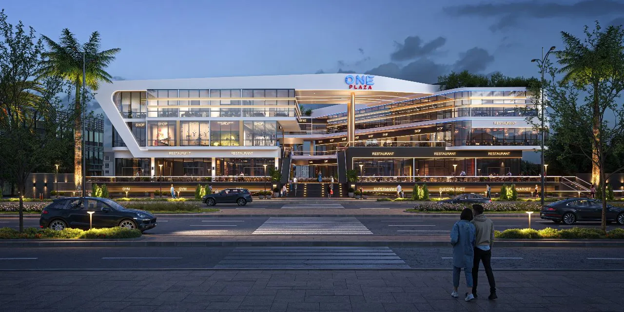 Retail for sale in One Plaza in New Cairo of 185 m² with 0 bedrooms