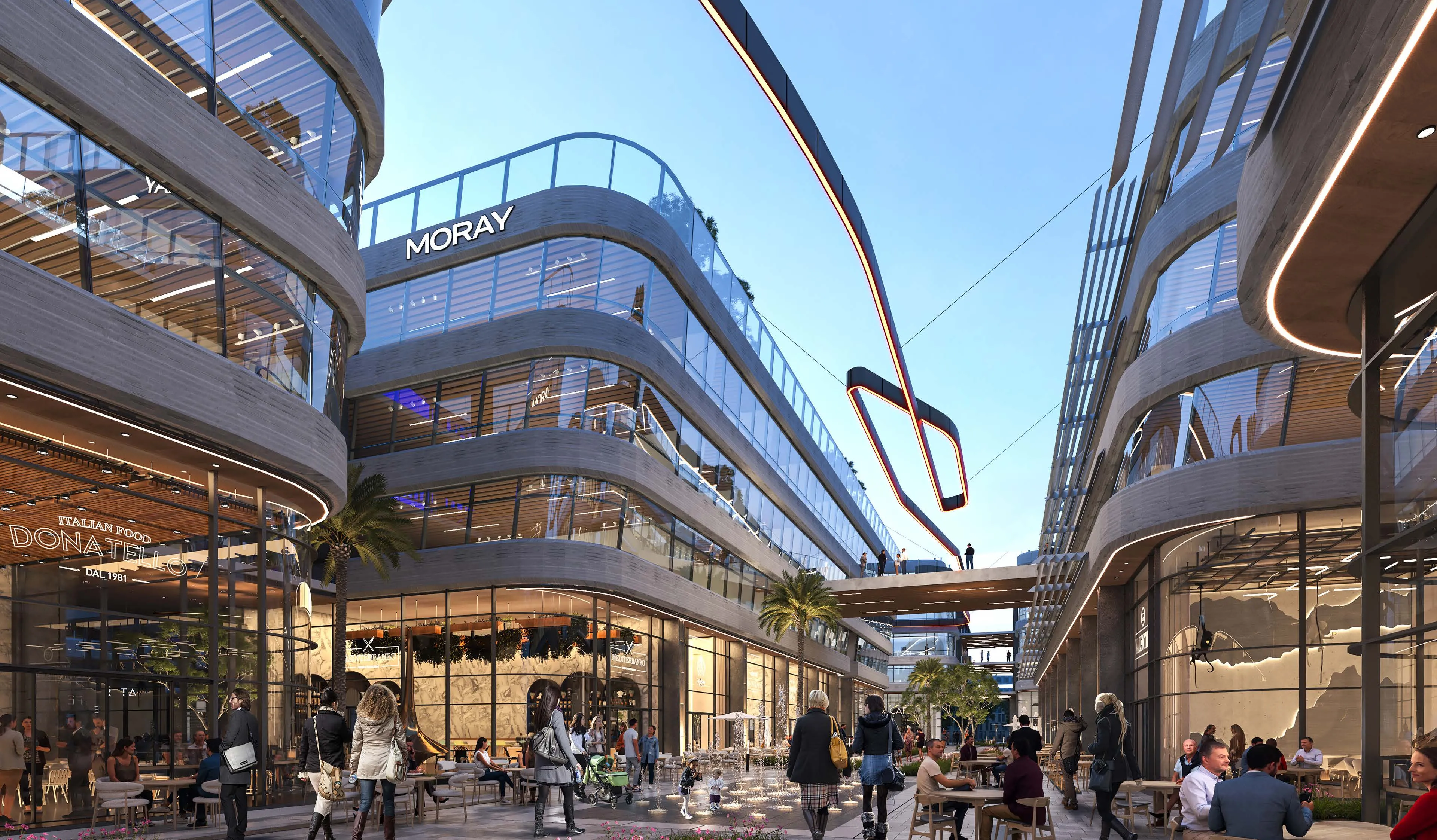 تجاري للبيع في موراي في القاهرة الجديدة بمساحة 115 م² تتكون من 0 غرف