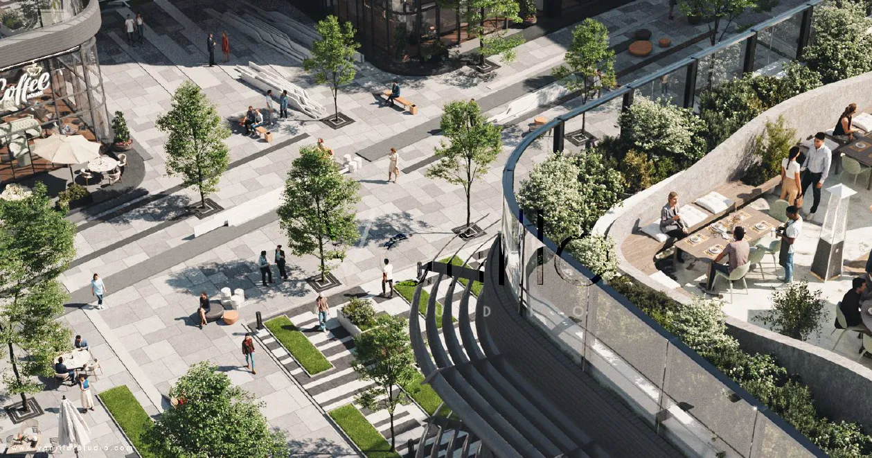 تجاري للبيع في موراي في القاهرة الجديدة بمساحة 115 م² تتكون من 0 غرف