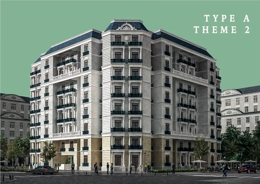 شقة للبيع في  SED الحي اللاتيني   في العلمين بمساحة 0 م² تتكون من 2 غرف