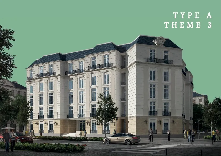 شقة للبيع في  SED الحي اللاتيني   في العلمين بمساحة 0 م² تتكون من 2 غرف