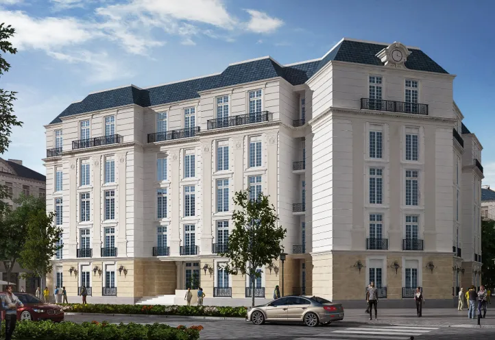 شقة للبيع في الحي اللاتيني سيتي ايدج في العلمين بمساحة 0 م² تتكون من 2 غرف