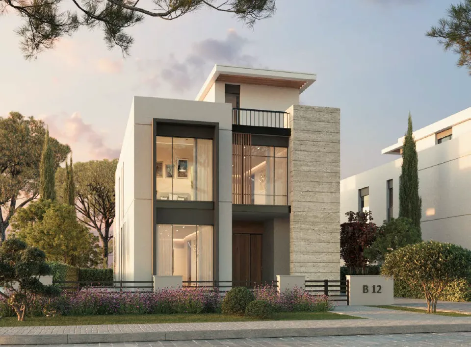 Villa for sale in Estates Residence - Nobu in El Sheikh Zayed of 0 m² with 3 bedrooms