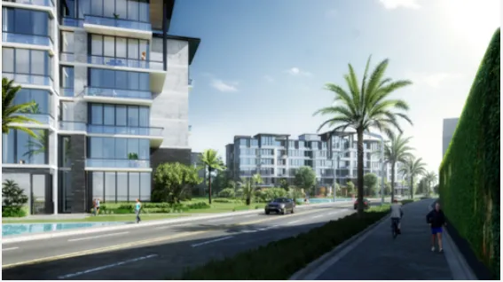 شقة للبيع في ذا فيو وتر واي في اللوتس بمساحة 0 م² تتكون من 2 غرف