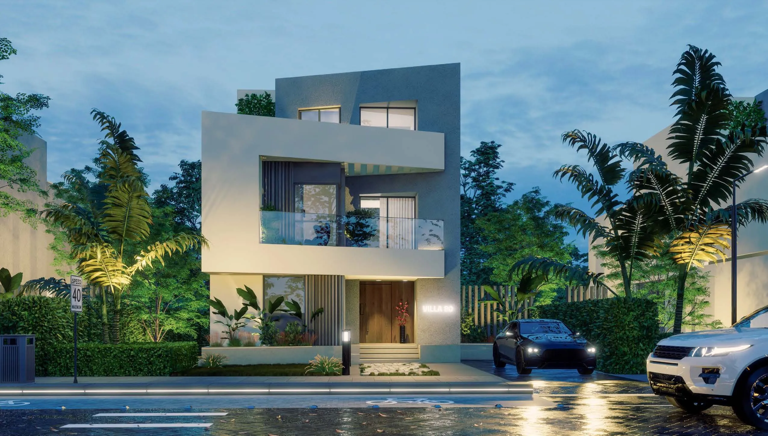 Villa for sale in The Brooks in New Cairo of 374 m² with 6 bedrooms