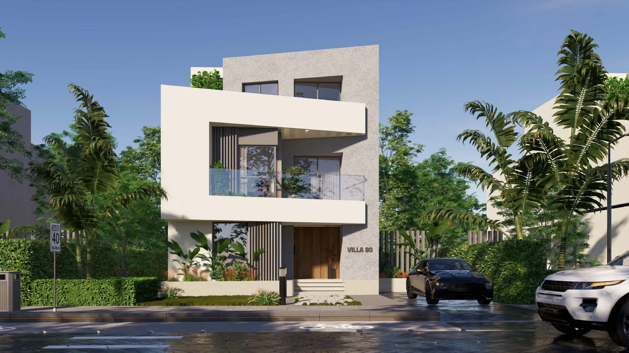 Villa for sale in The Brooks in New Cairo of 374 m² with 6 bedrooms
