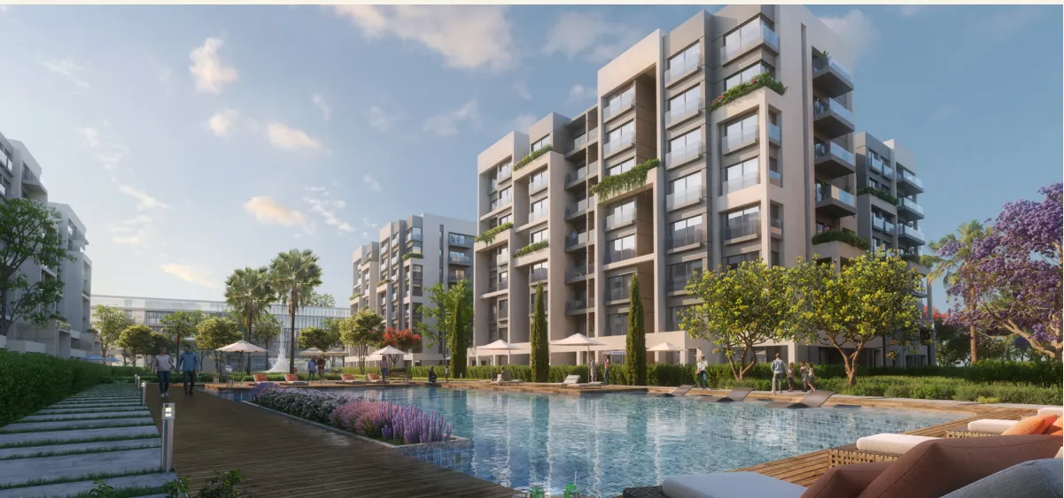 شقة للبيع في ريزيدنس 8 سكاي أبو ظبي في العاصمة الإدارية الجديدة بمساحة 0 م² تتكون من 3 غرف