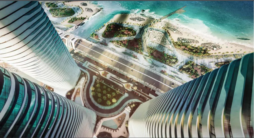 شقة للبيع في نورث إيدج العلمين الجديدة في العلمين بمساحة 0 م² تتكون من 2 غرف