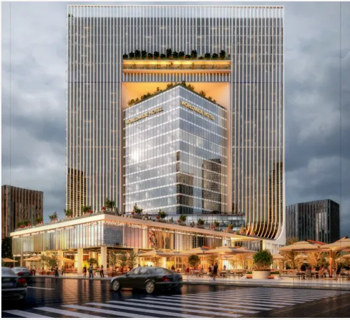 مكتب للبيع في مدن النهر الاخضر تاور في العاصمة الإدارية الجديدة بمساحة 0 م² تتكون من 0 غرف