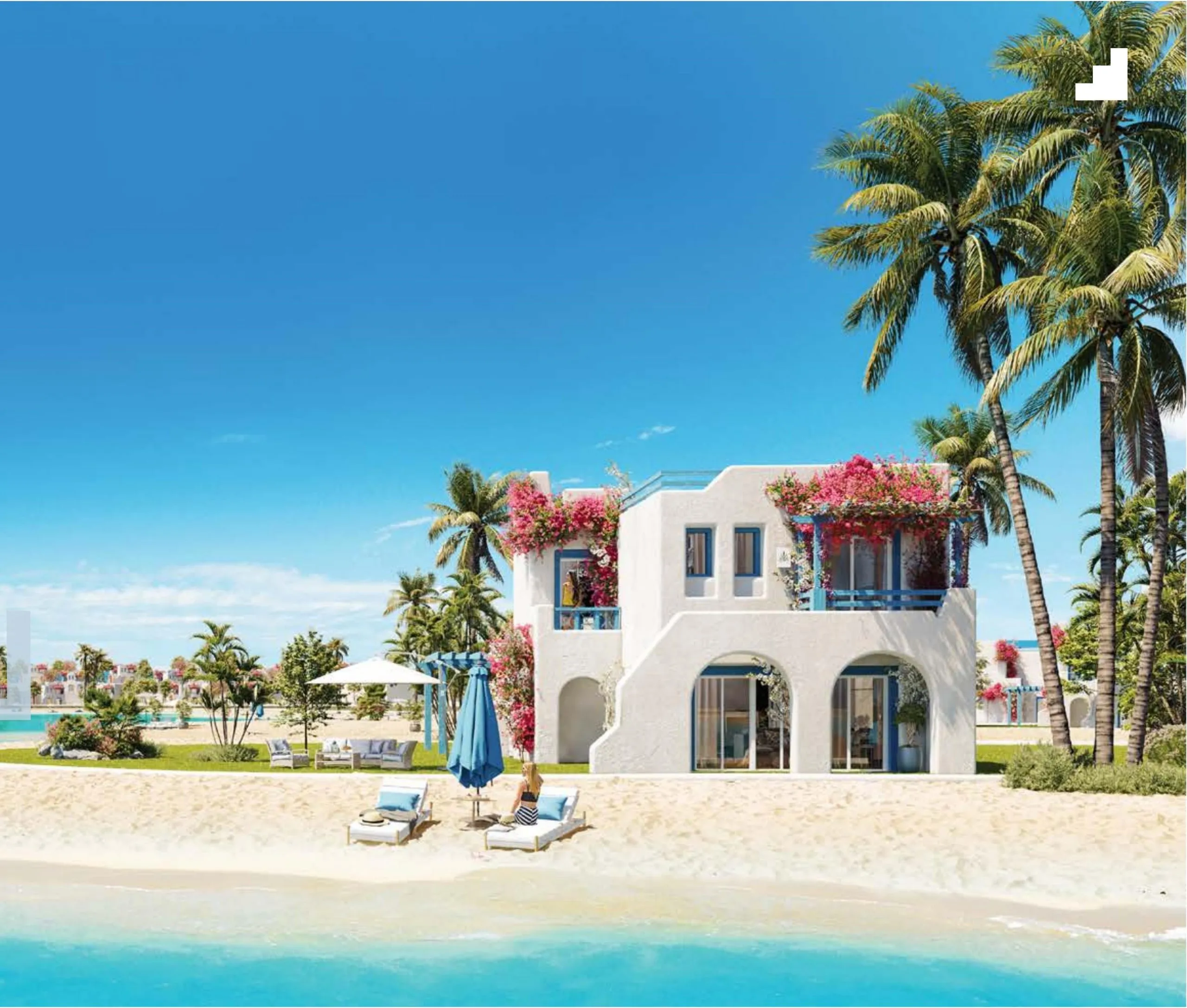 Chalet for sale in Mountain View Ras El Hekma in Ras El Hekma of 132 m² with 3 bedrooms
