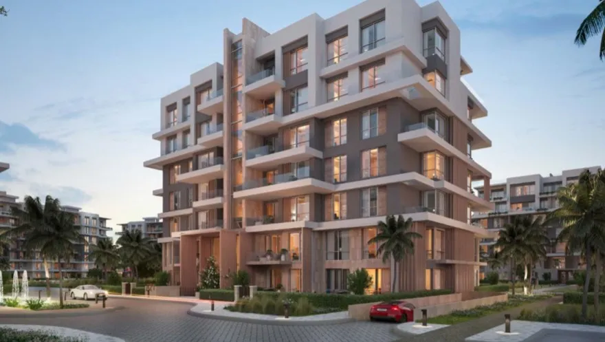 Apartment for sale in Garden Residence Hyde Park in New Cairo of 0 m² with 2 bedrooms