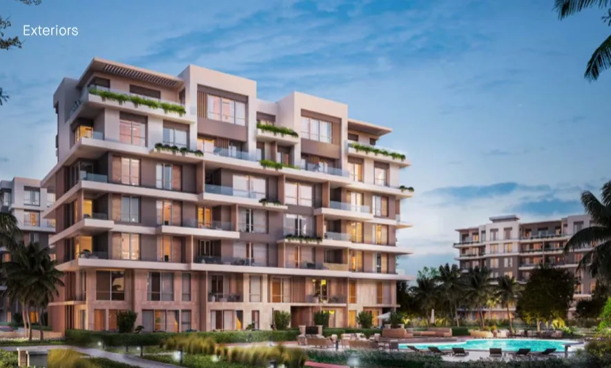 Apartment for sale in Garden Residence Hyde Park in New Cairo of 0 m² with 2 bedrooms