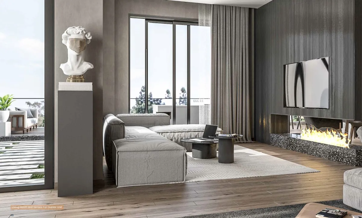 Apartment for sale in Canal Walk Island  in El Sheikh Zayed of 0 m² with 1 bedrooms