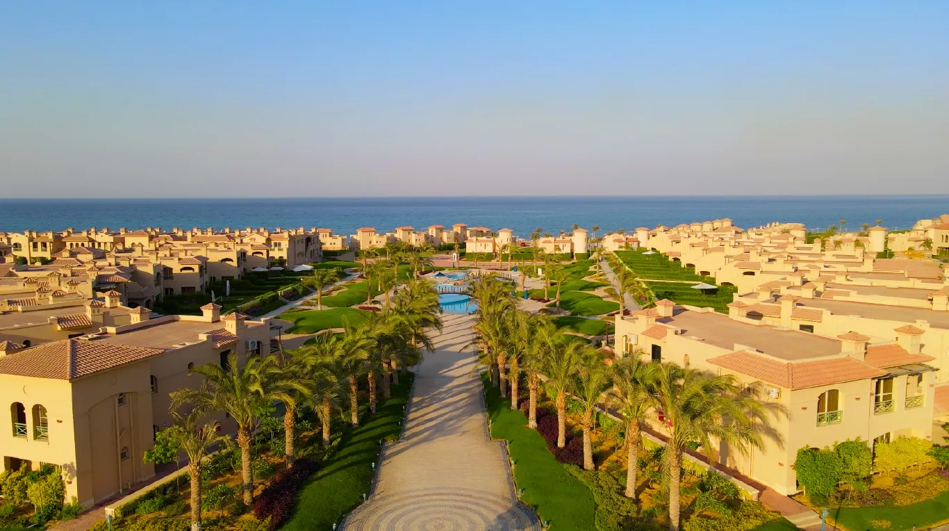 Chalet for sale in La Vista Gardens in Ain Sokhna of 110 m² with 2 bedrooms