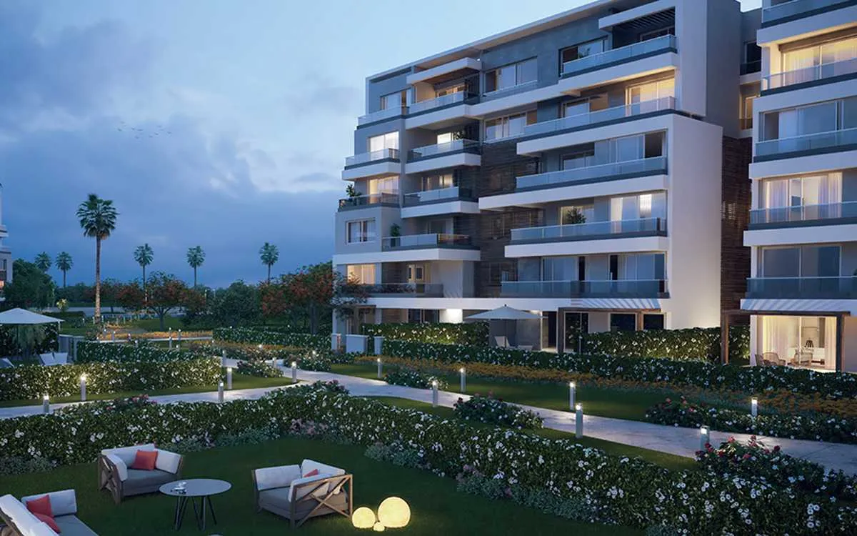 شقة للبيع في كابيتال جاردنز في القاهرة الجديدة بمساحة 0 م² تتكون من 2 غرف