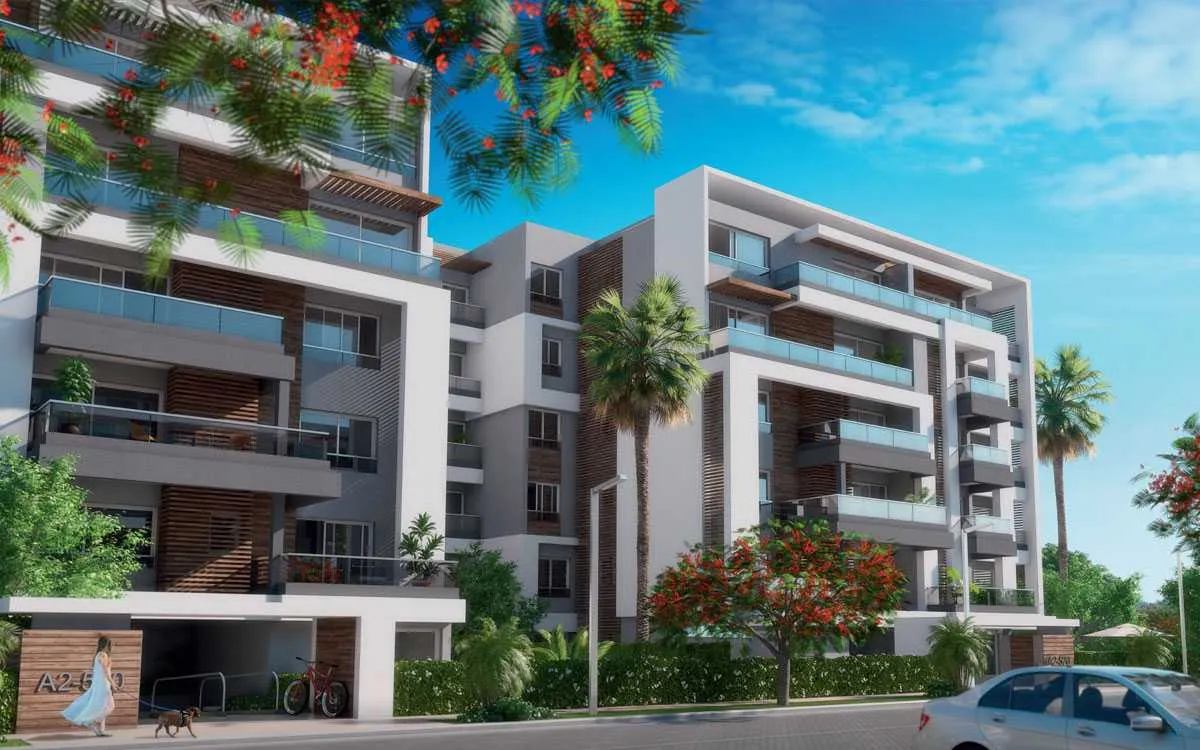 شقة للبيع في كابيتال جاردنز في القاهرة الجديدة بمساحة 0 م² تتكون من 2 غرف