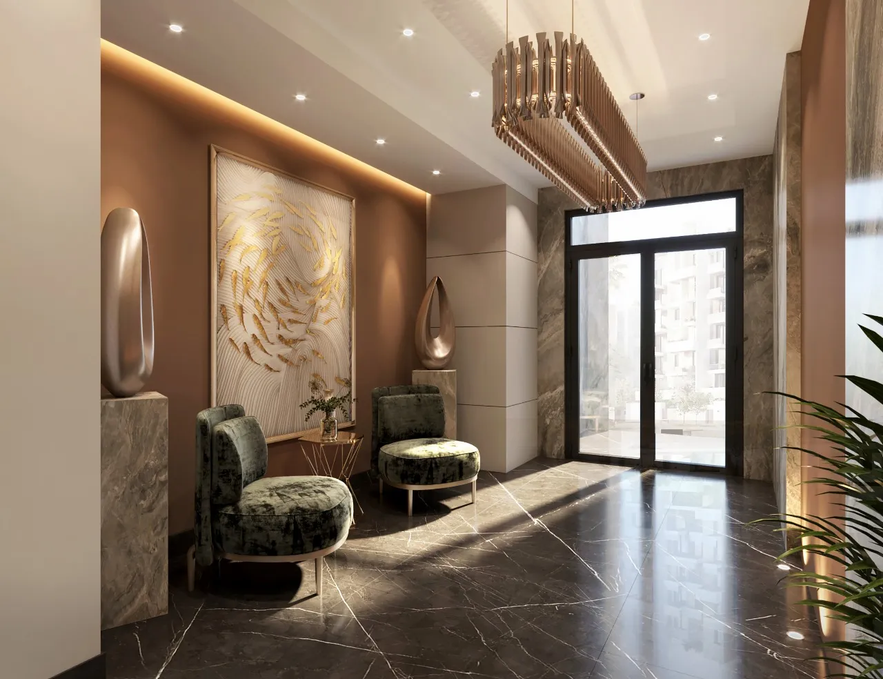Duplex for sale in Montenapoleone in Mostakbal City of 110 m² with 2 bedrooms