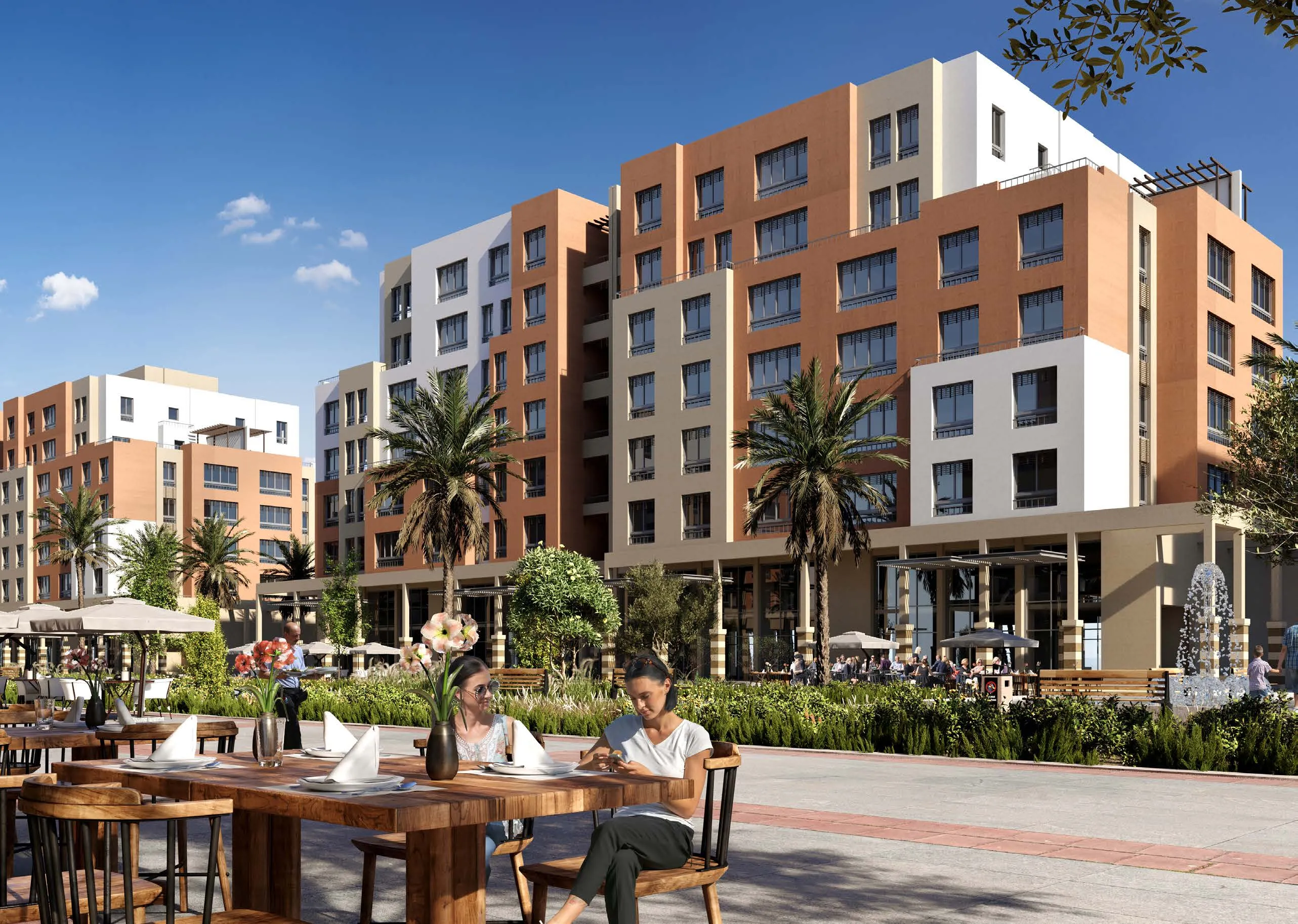 Apartment for sale in Mamsha District in New Capital City of 0 m² with 3 bedrooms