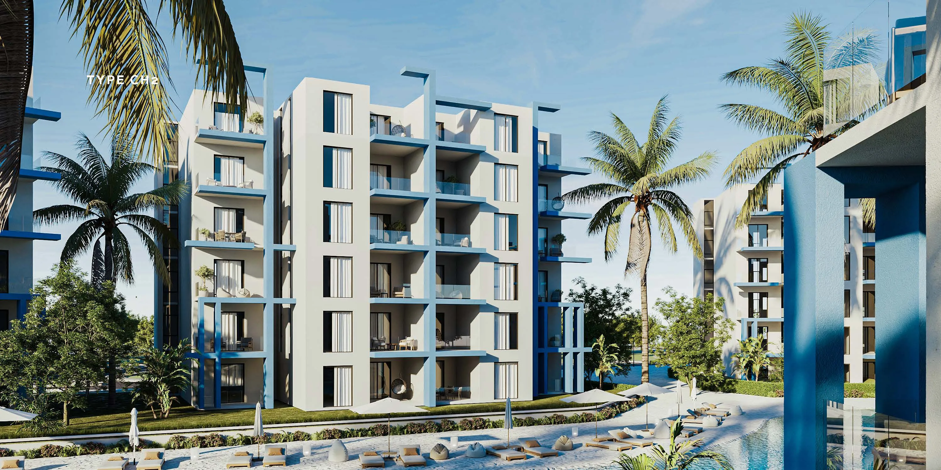 شاليه للبيع في فوكا باي في رأس الحكمة بمساحة 190 م² تتكون من 4 غرف