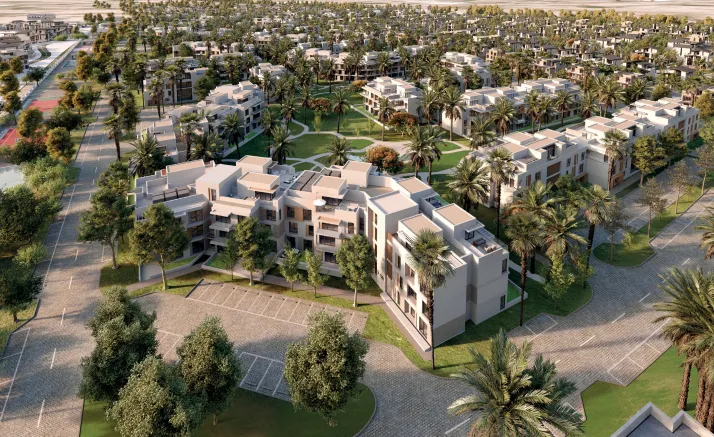 شقة للبيع في استيتس ريزيدينس - نوبو في الشيخ زايد بمساحة 0 م² تتكون من 3 غرف