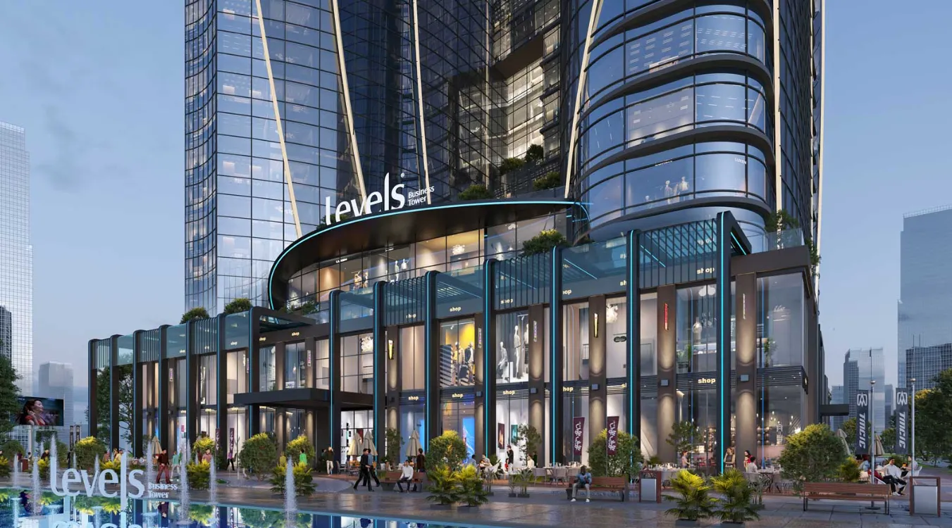 Retail for sale in Levels Business Tower in New Capital City of 0 m² with 0 bedrooms