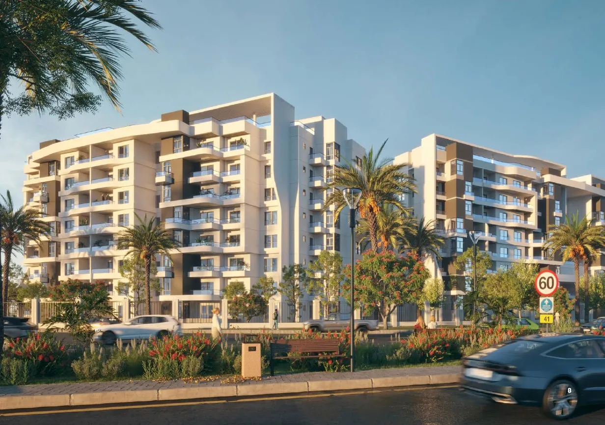 Serviced Studio for sale in Swiss Belresidences in New Capital City of 65 m² with 0 bedrooms