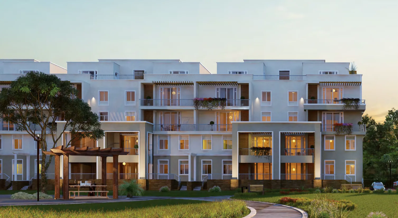 شقة للبيع في أكتوبر بلازا في التوسعات الشمالية بمساحة 0 م² تتكون من 3 غرف