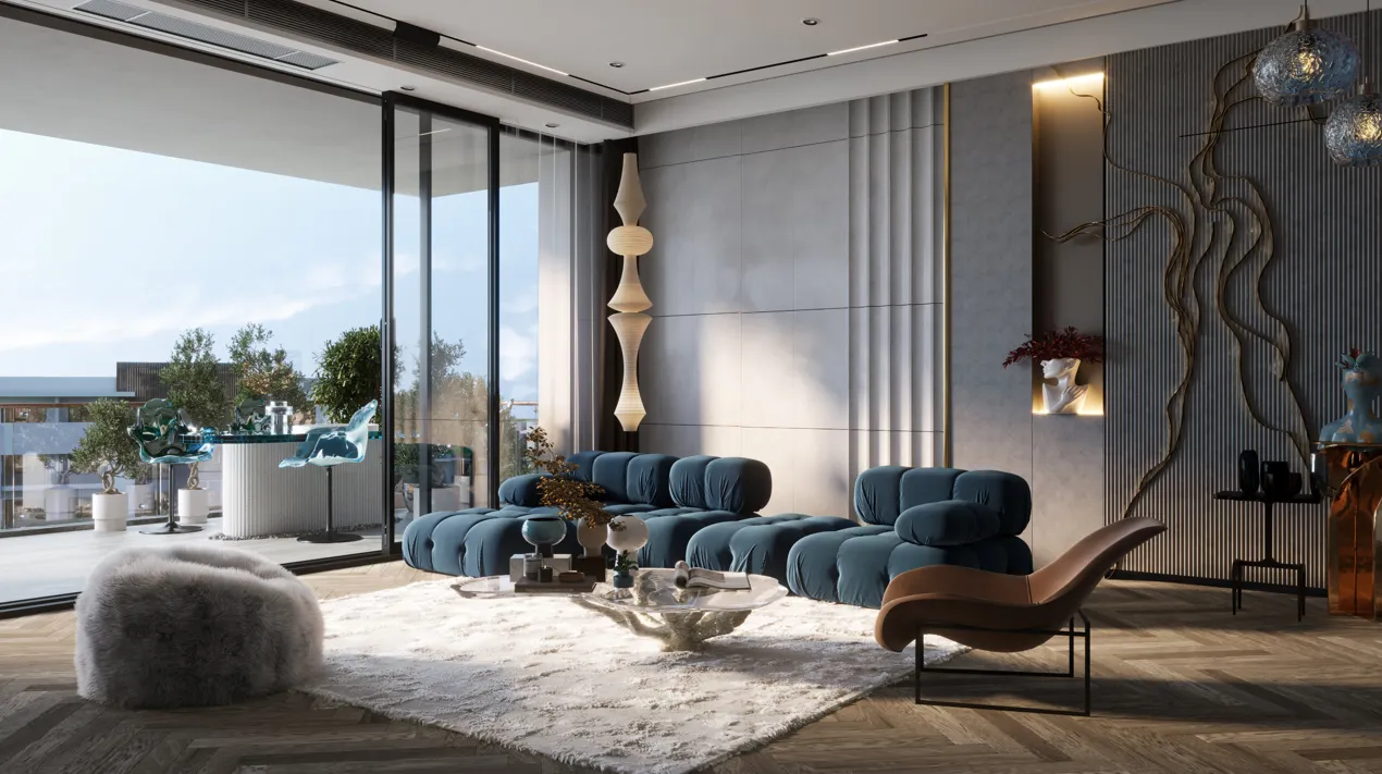 Apartment for sale in Acasa Mia in New Cairo of 135 m² with 2 bedrooms