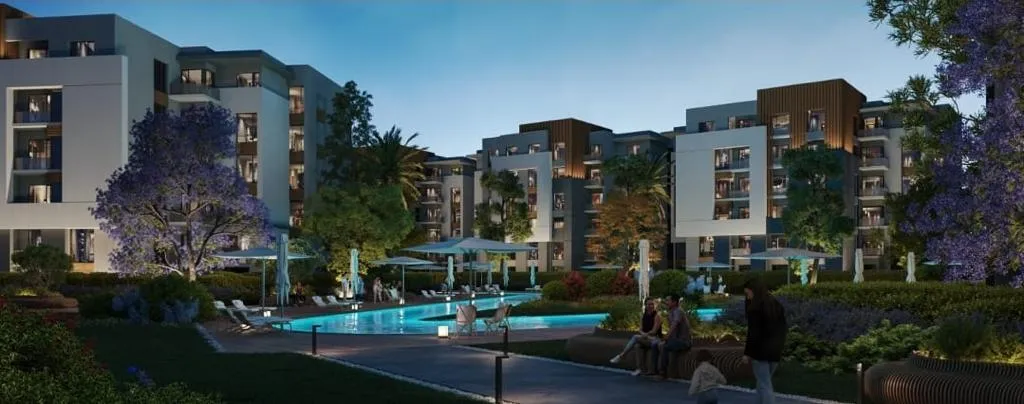 Apartment for sale in Acasa Mia in New Cairo of 135 m² with 2 bedrooms