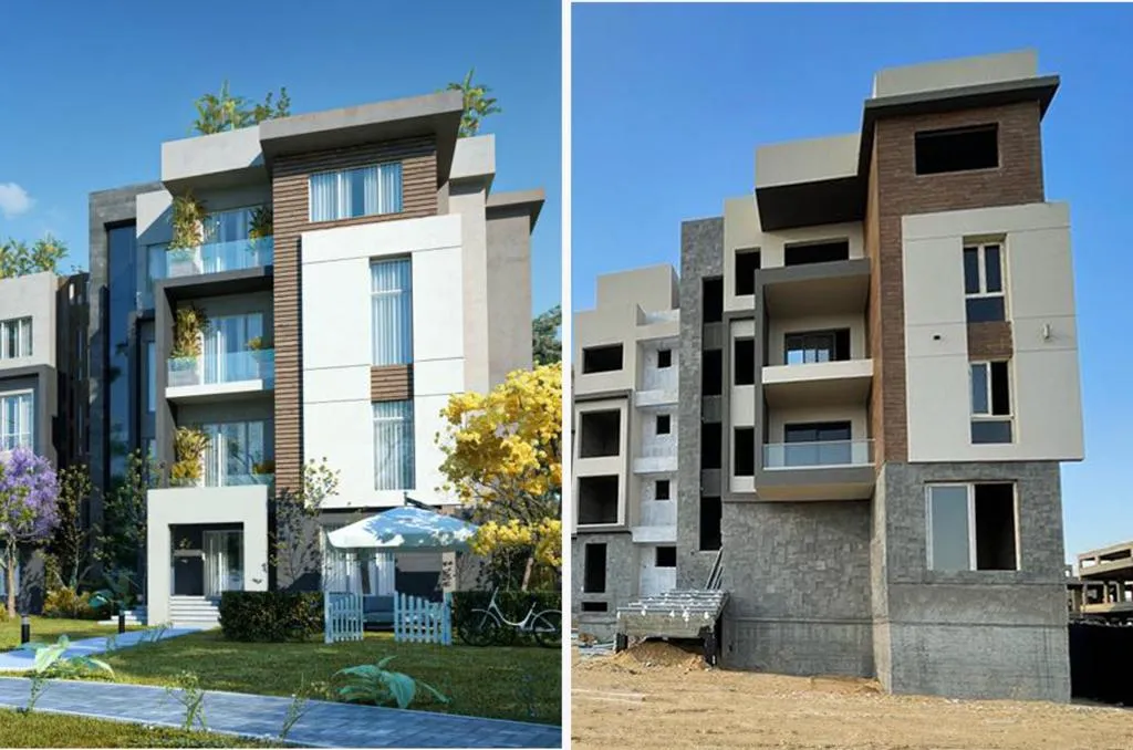 Apartment for sale in Acasa Mia in New Cairo of 135 m² with 2 bedrooms