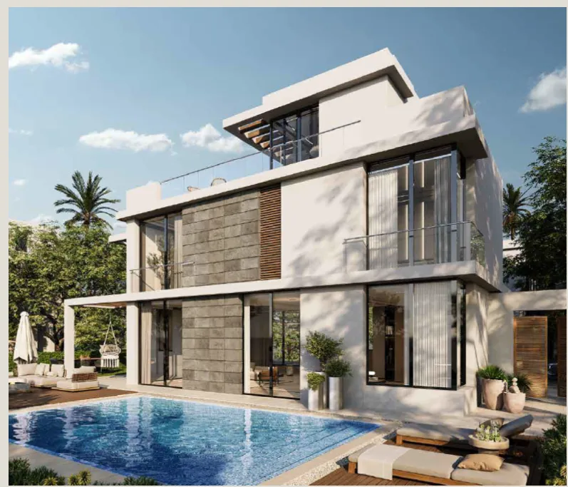 فيلا للبيع في بالم هيلز جولف فيوز في مدينة السادس من أكتوبر بمساحة 0 م² تتكون من 4 غرف