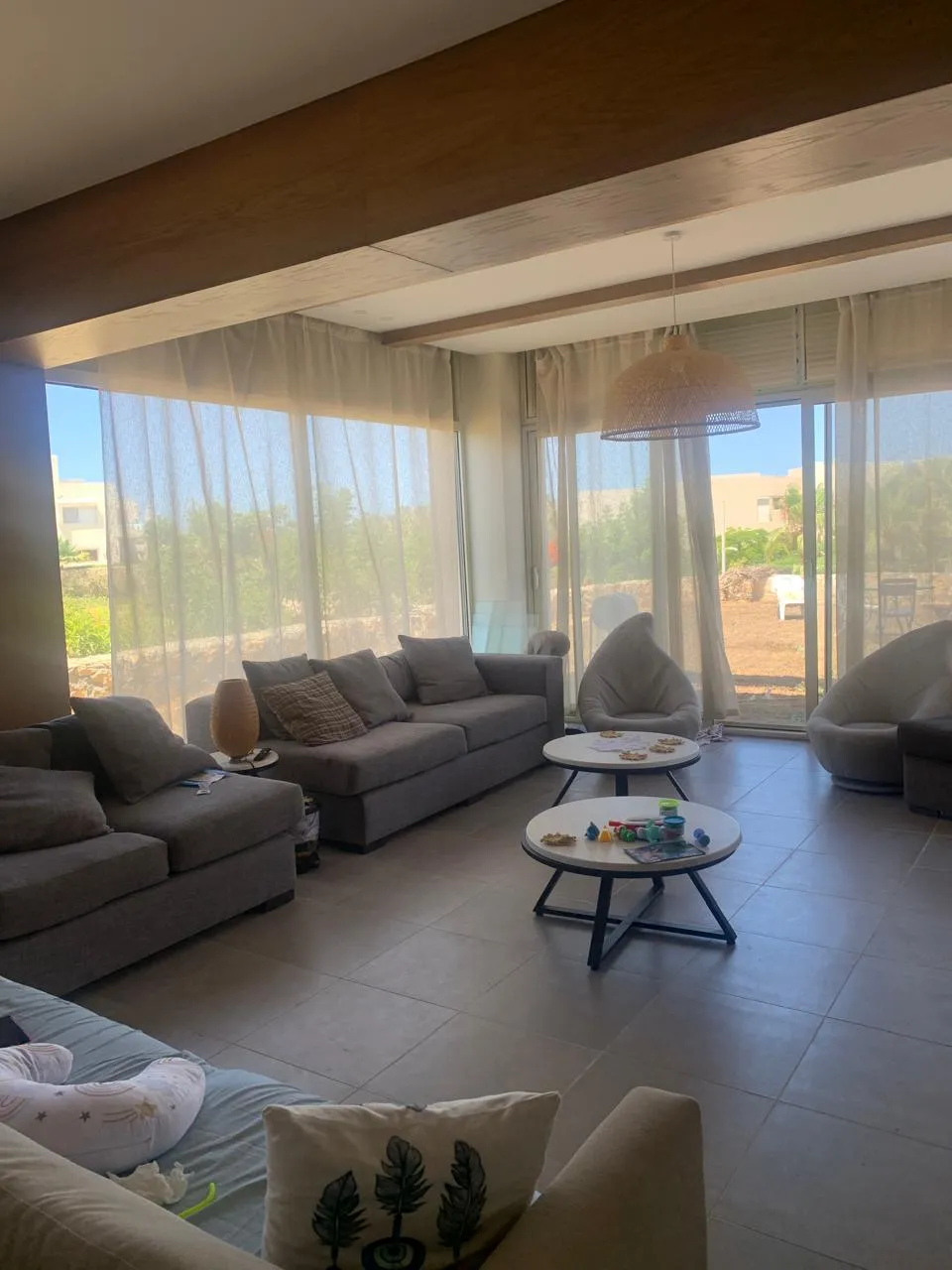 شاليه للبيع في هاسيندا باي في سيدي عبد الرحمن بمساحة 220 م² تتكون من 4 غرف