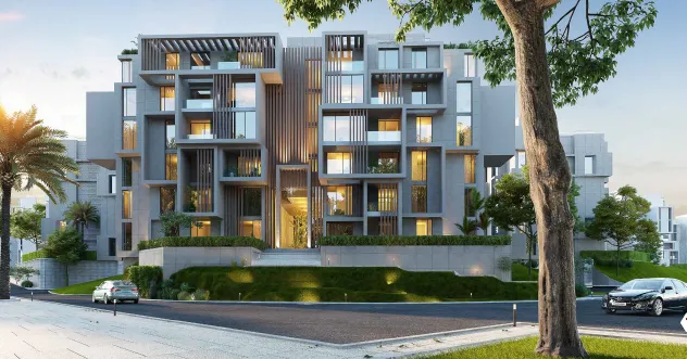 Apartment for sale in Eastown Residence in New Cairo of 0 m² with 3 bedrooms