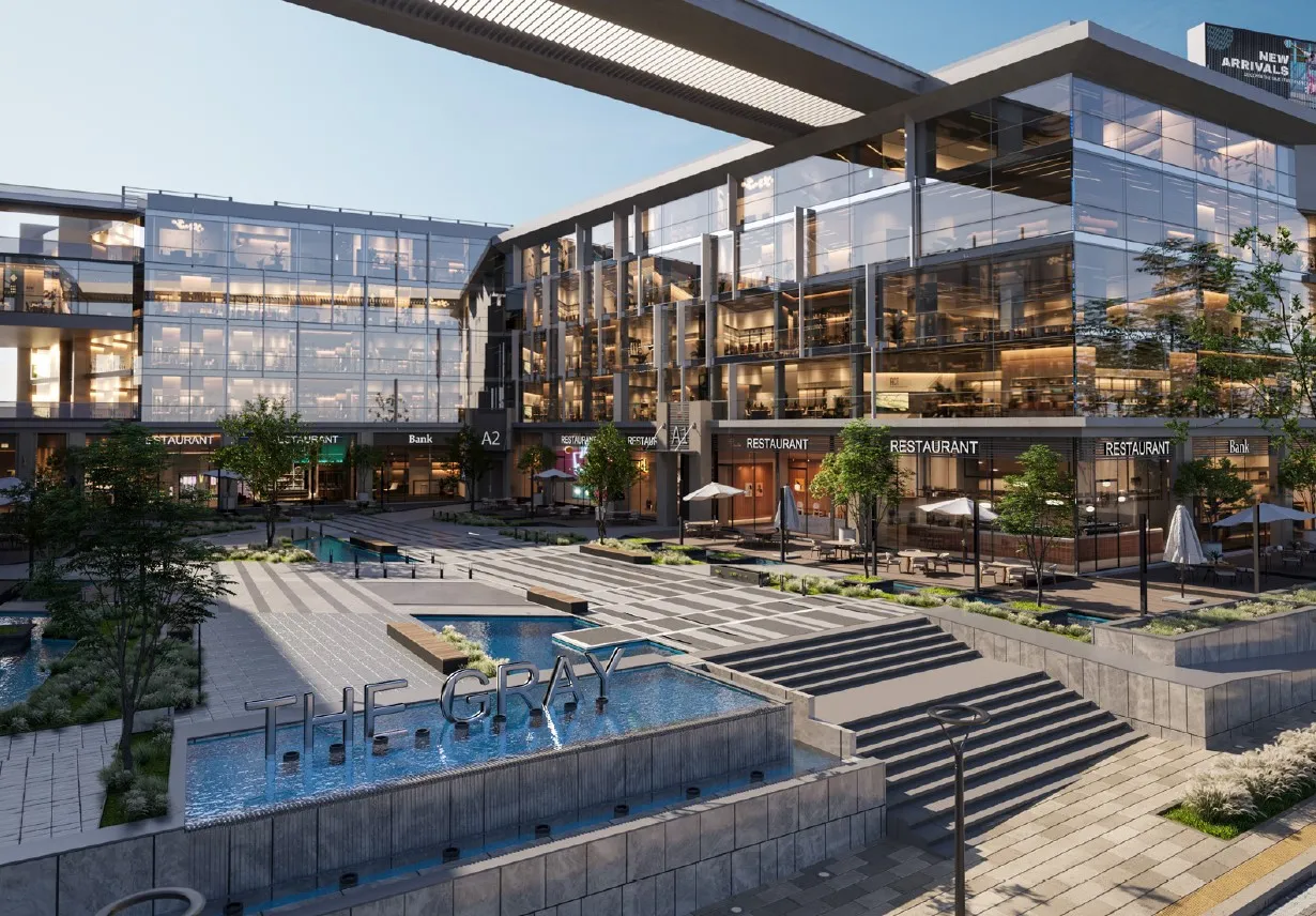 Retail for sale in The Gray in New Cairo of 0 m² with 0 bedrooms