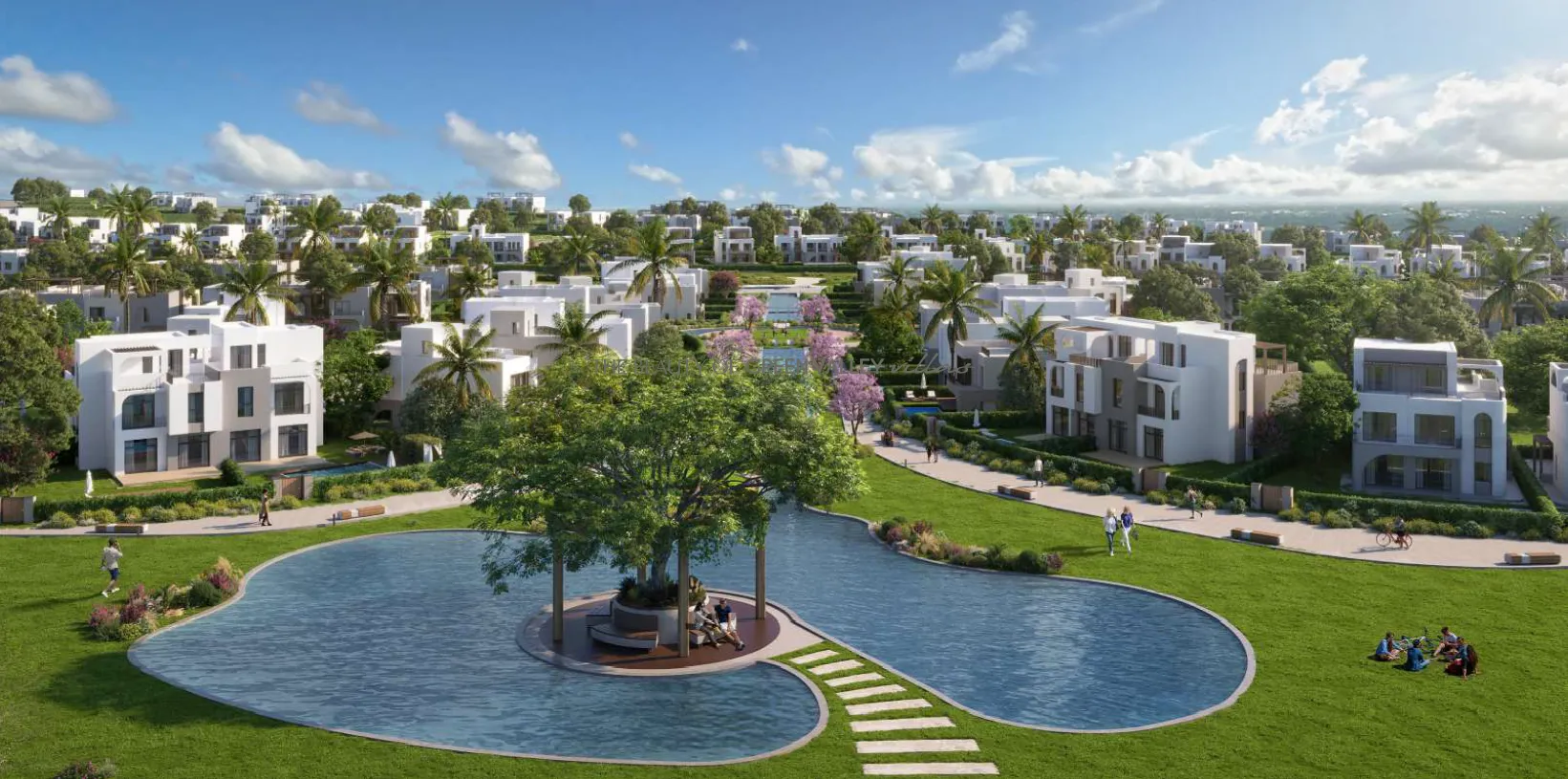 فيلا للبيع في جرين فالي في حدائق اكتوبر بمساحة 0 م² تتكون من 4 غرف