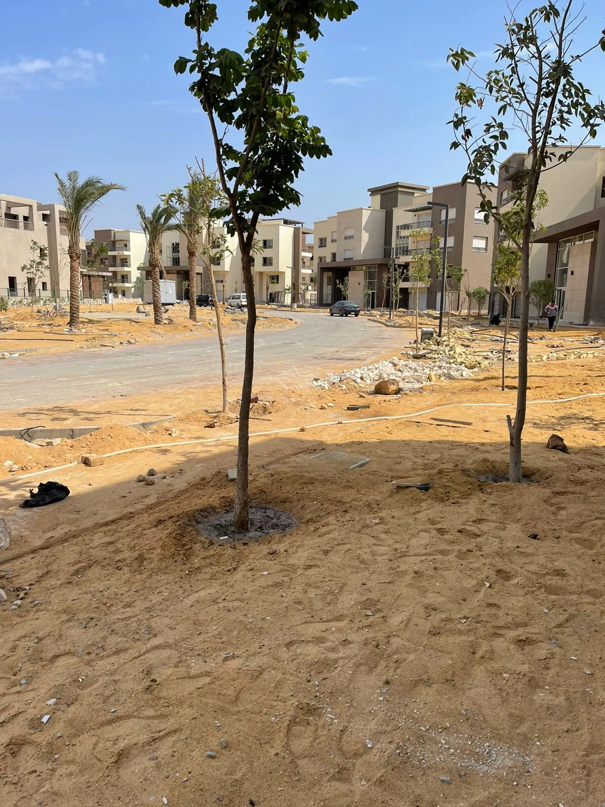 شقة للبيع في نيو جيزة في مدينة السادس من أكتوبر بمساحة 0 م² تتكون من 2 غرف