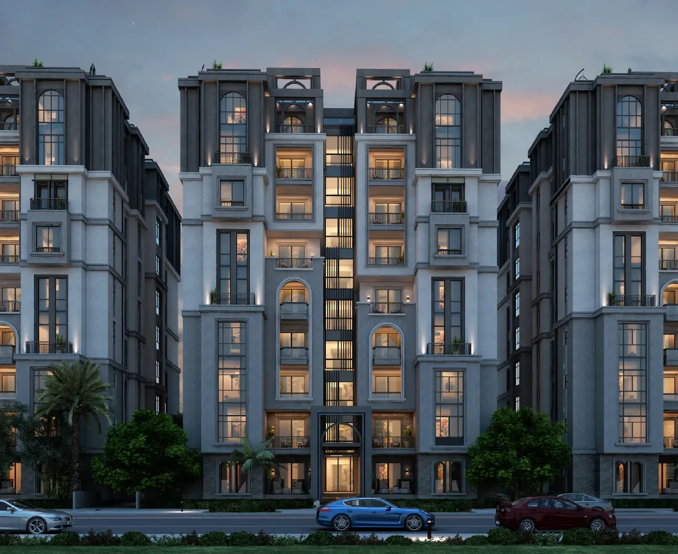 Apartment for sale in Ever New Cairo in 6th settlement of 0 m² with 2 bedrooms