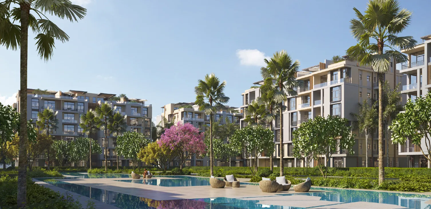 شقة للبيع في ايفر في مدينة السادس من أكتوبر بمساحة 0 م² تتكون من 2 غرف