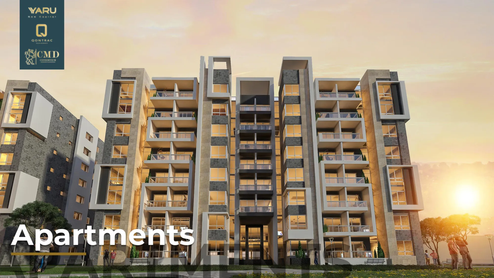 شقة للبيع في يارو في العاصمة الإدارية الجديدة بمساحة 0 م² تتكون من 2 غرف