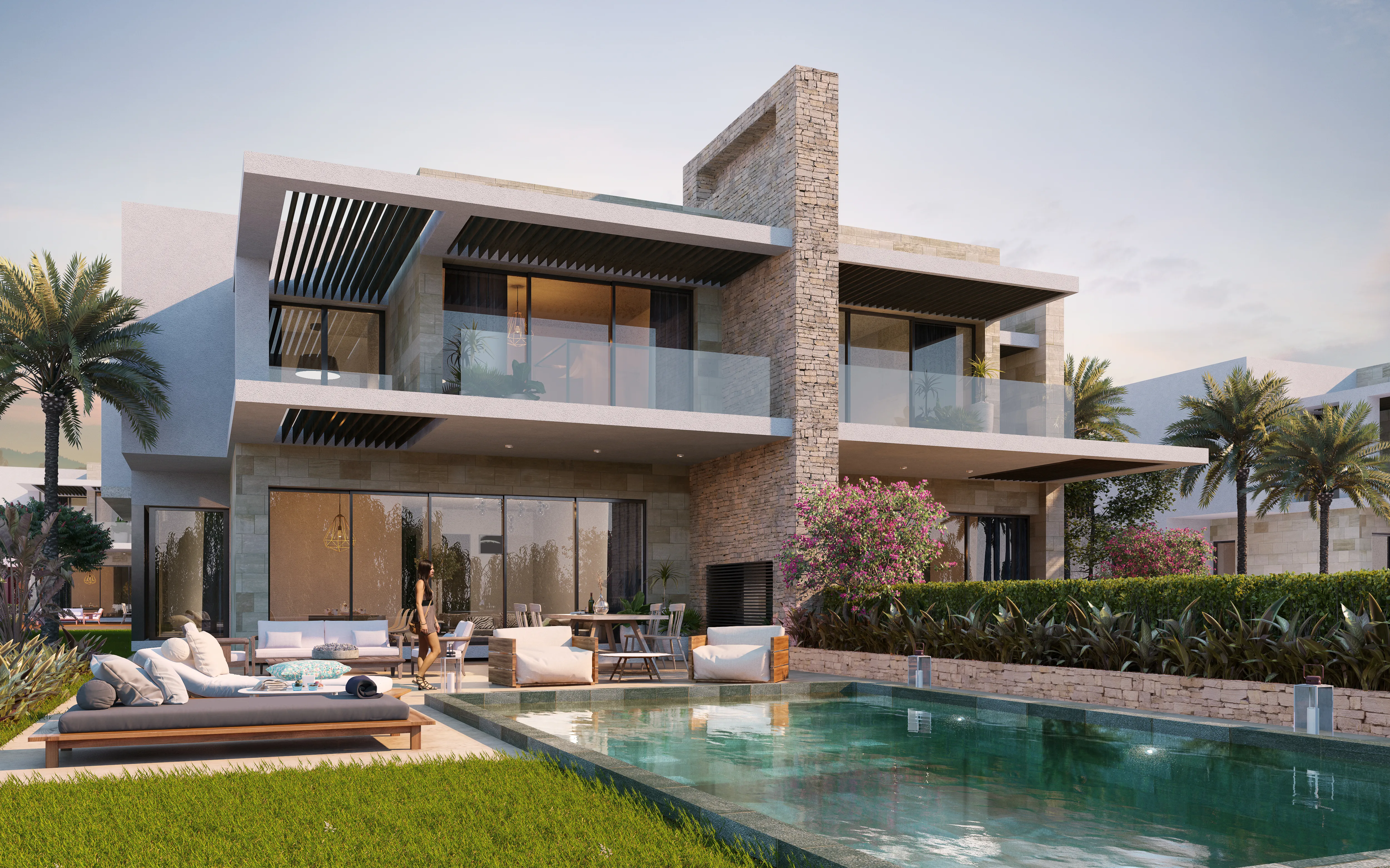 Chalet for sale in Silversands  in Sidi Heneish of 223 m² with 4 bedrooms