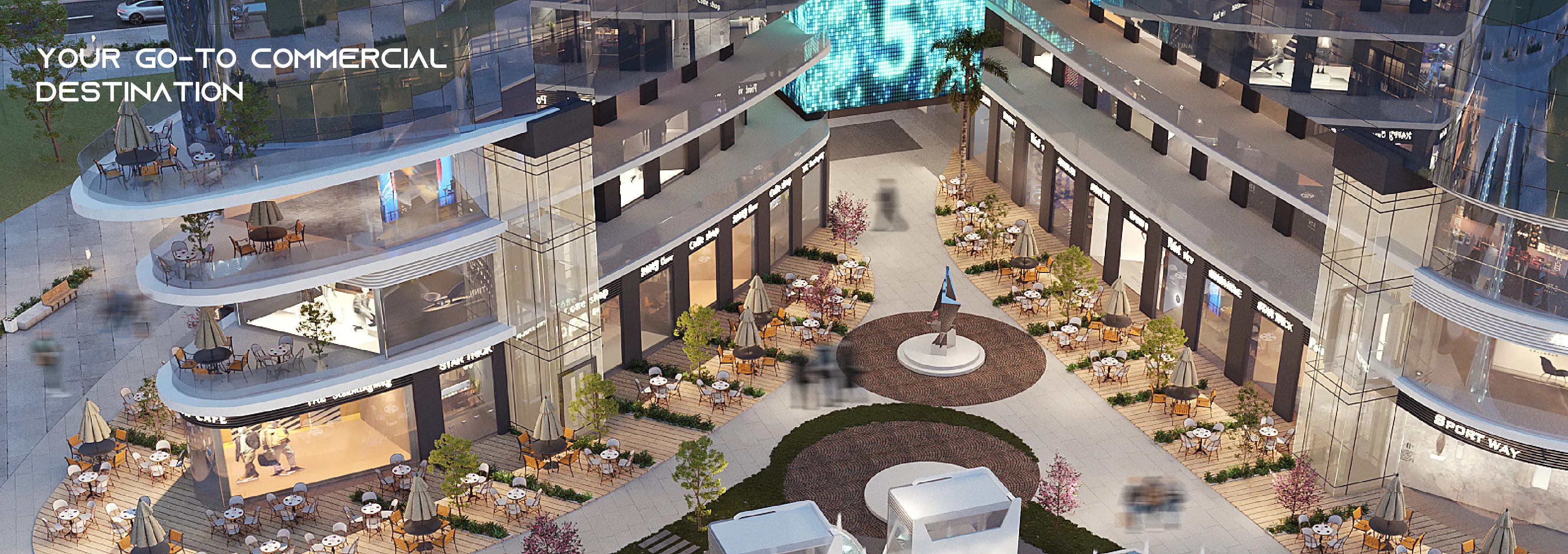 تجاري للبيع في بافو تاور في العاصمة الإدارية الجديدة بمساحة 0 م² تتكون من 0 غرف