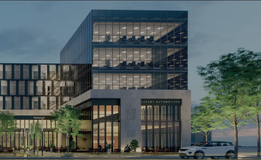 Office for sale in Noir in New Cairo of 93 m² with 0 bedrooms